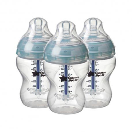 Tommee Tippee Conj. 3 Biberões Anticólicas Avançado