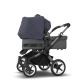 Bugaboo Donkey 5 Duo Completo Chassi Graphite