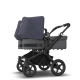 Bugaboo Donkey 5 Twin Chassi Preto