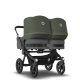 Bugaboo Donkey 5 Twin Chassi Preto
