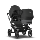 Bugaboo Donkey 5 Duo Completo Chassi Preto
