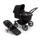 Bugaboo Donkey 5 Duo Completo Chassi Preto