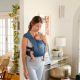 Ergobaby Embrace Soft Air Mesh Azul