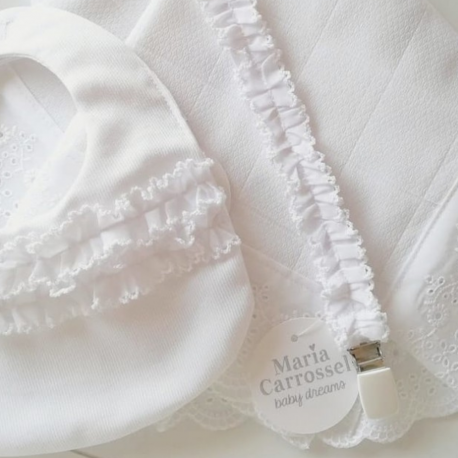 Conjunto Babete + Prende Chupetas
