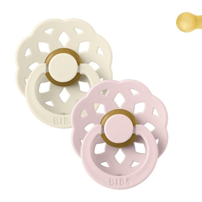 2 Chupetas Bibs Boheme Ivory | Blossom - Bibs - 5713795229246