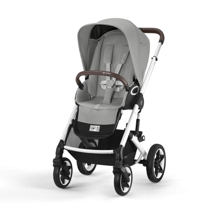 Carrinho de Bebé Cybex Talos S Lux Silver - Cybex - 4063846478248