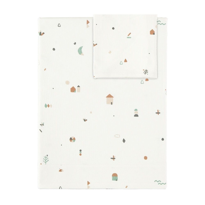 Lençóis Estampados Baby Clic Forest - Baby Clic - 8438082999783