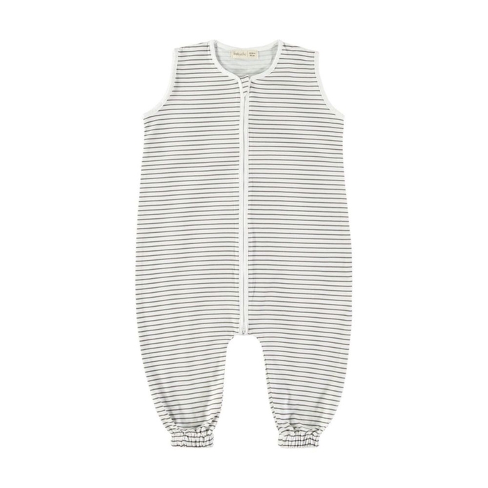Saco de Dormir com Pés Baby Clic Rayas Grey 0.5 - Baby Clic - 8438082999332