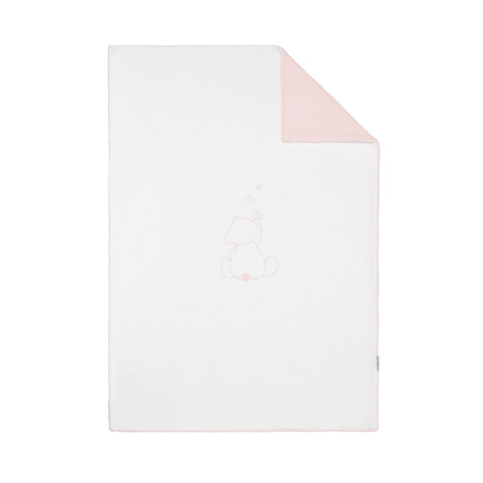 Manta Polar Petit Praia Teddy Rosa - Petit Praia - 8438082912980