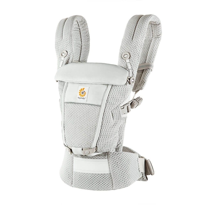 Porta-Bebés Ergobaby Adapt Soft Flex Mesh Cotton Grey - Ergobaby - 1220000204003