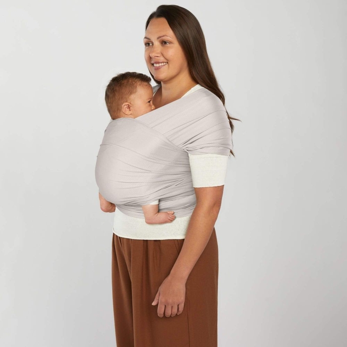 Wrap Ergobaby Aura Sustentável Mesh Cotton Grey - Ergobaby - 1220000208445