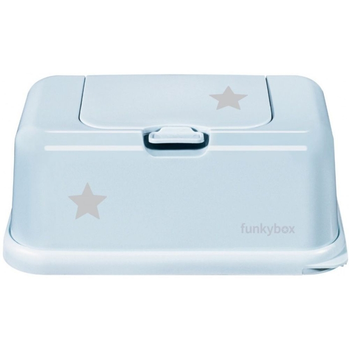 Porta-Toalhitas FunkyBox Azul Pastel - Funky Box - 8718347900670
