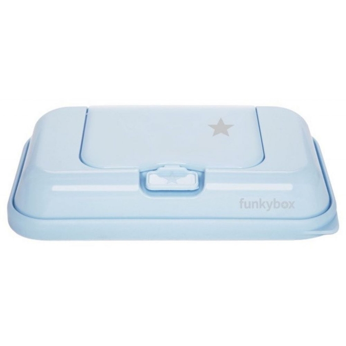 Porta-Toalhitas FunkyBox To Go Azul Pastel - Funky Box - 8718479007483
