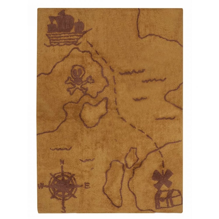 Tapete Aratextil Mapa do Tesouro - Aratextil - 657968329171