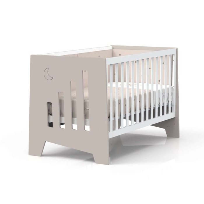 Berço Alondra Omni XL Beige 6 em 1 com Kit Co-Sleeping e Têxteis - Alondra - OMNIXL-K12-M7753-TX153