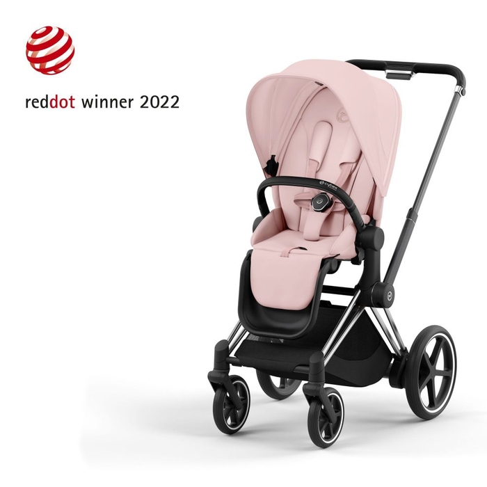 Carrinho de Bebé Cybex e-Priam Chrome Black - Cybex - PACKEPRIAM007-004