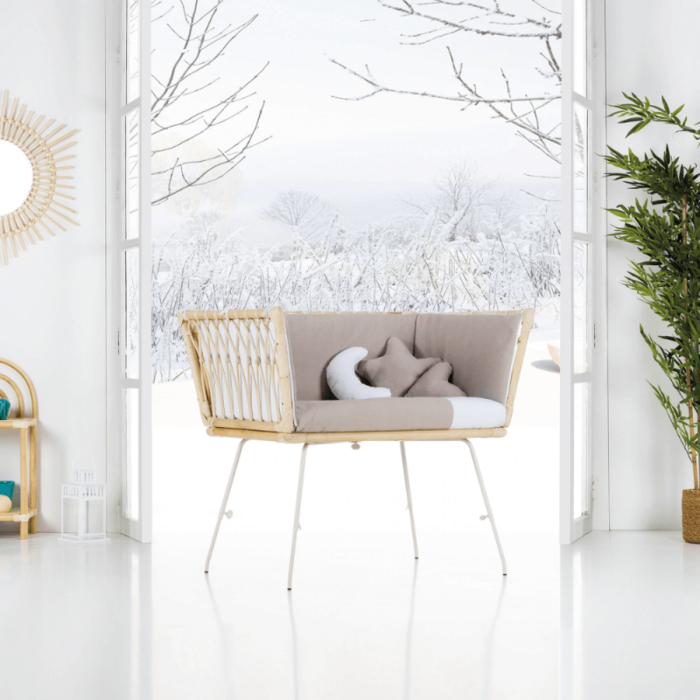 Mini Berço em Vime Alondra Moai 3 em 1 - Alondra - 8431904446571