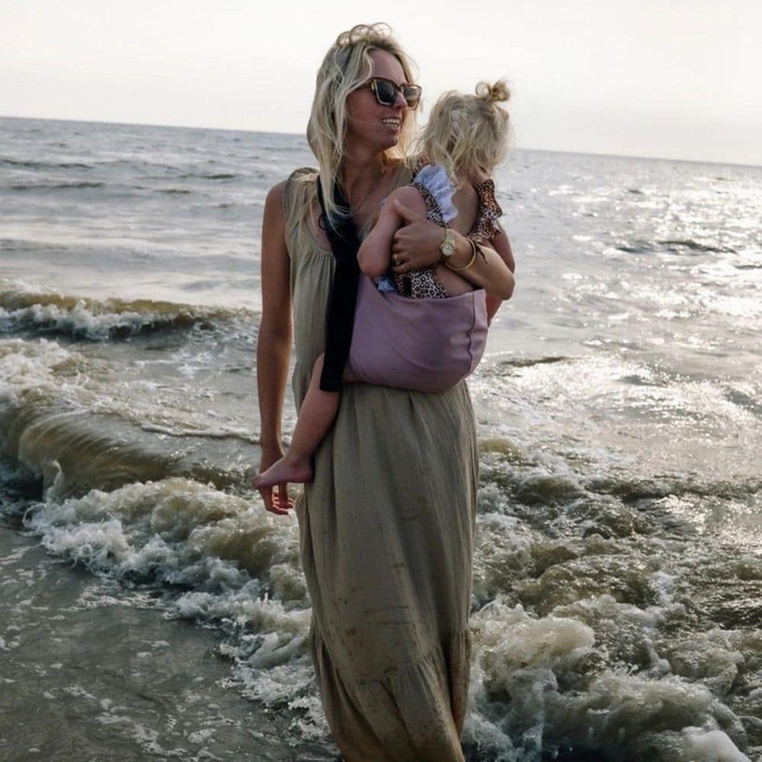 Porta-Bébes Wildride Main Vintage Rose - Wildride - 8721154240013