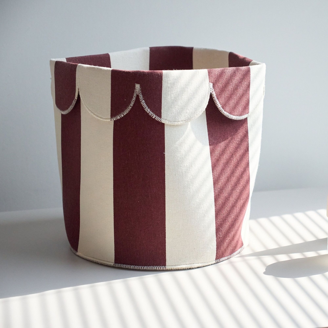 Cesto Decorativo Childhome Biscuit Dreams Bordeux - Childhome - 5420007170202