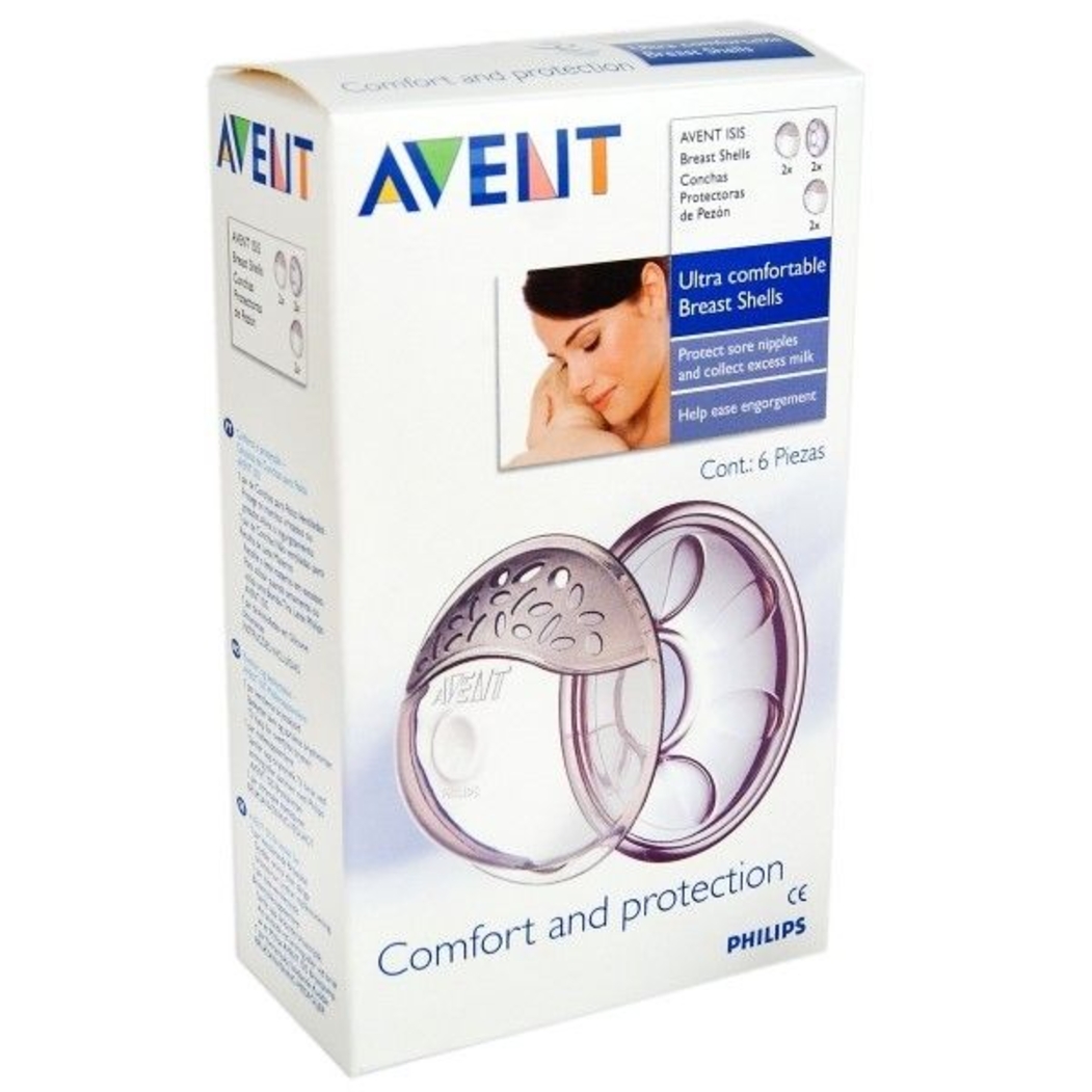 Conchas Protetoras Mamilos Philips Avent - Philips Avent - 5012909005647