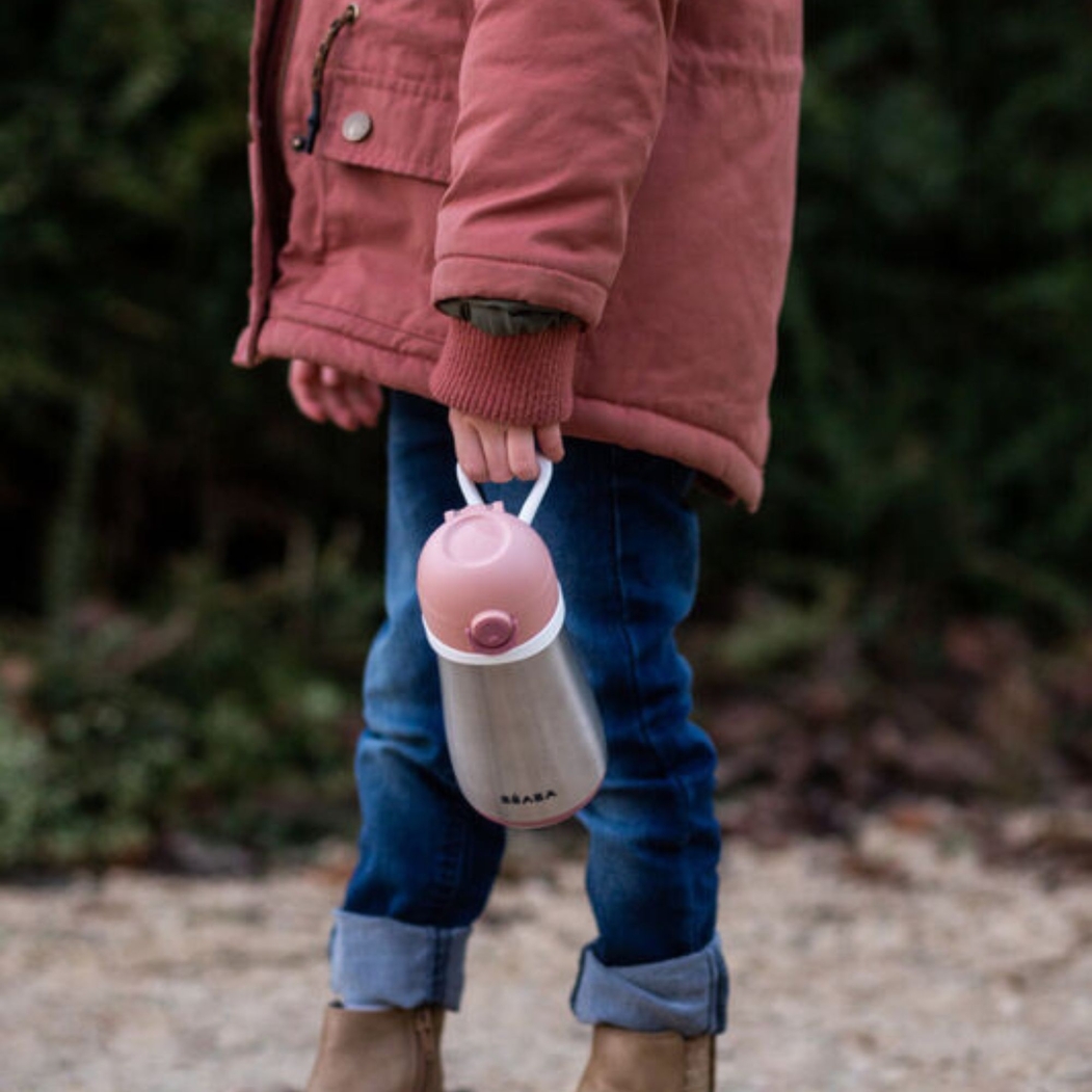 Garrafa Béaba em Aço Inoxidável 350ml - Béaba - 3384349135225