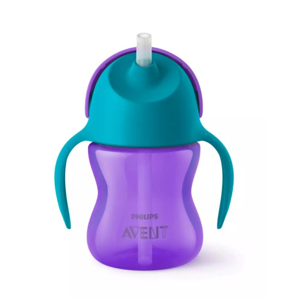 Copo de Aprendizagem com Palha Philips Avent 200ml - Philips Avent - 177SCF796/02