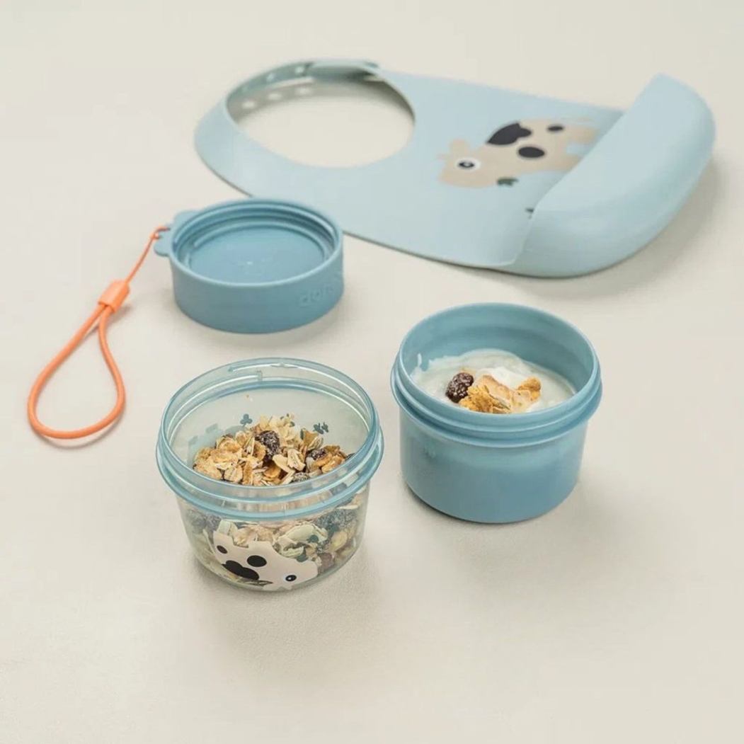 Recipiente Snacks Done By Deer To-go Tiny Farm - Done By Deer - 5712643055525