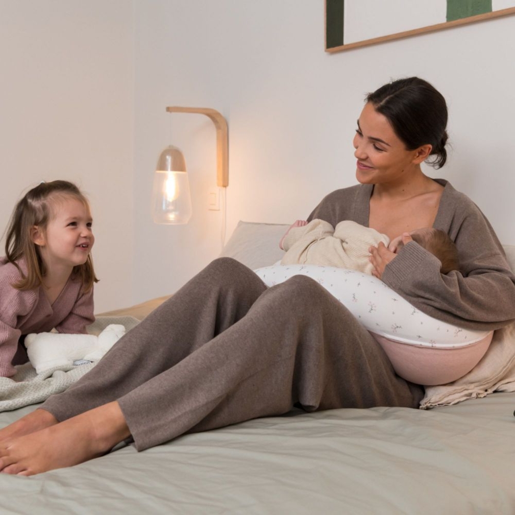 Almofada de Gravidez e Amamentação Doomoo Buddy Flower Pink - Doomoo - 5400653009637