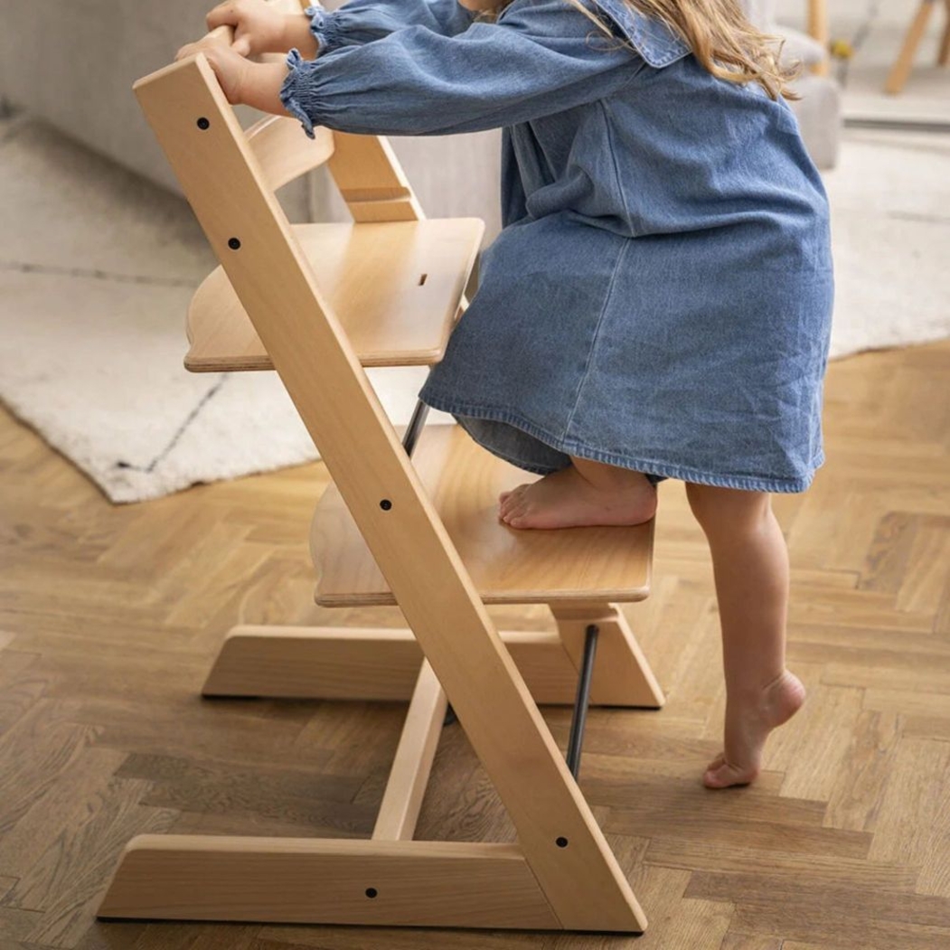 Conjunto Cadeira Tripp Trapp Stokke com Assento Infantil e Almofada - Stokke - 7040356852000