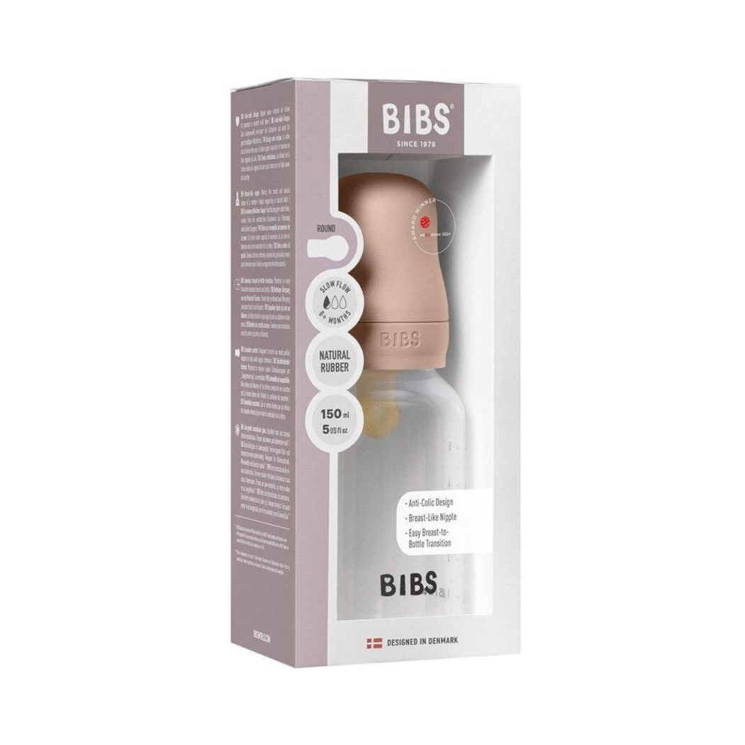 Biberão em Plástico Látex Bibs Blush 150ml - Bibs - 90172