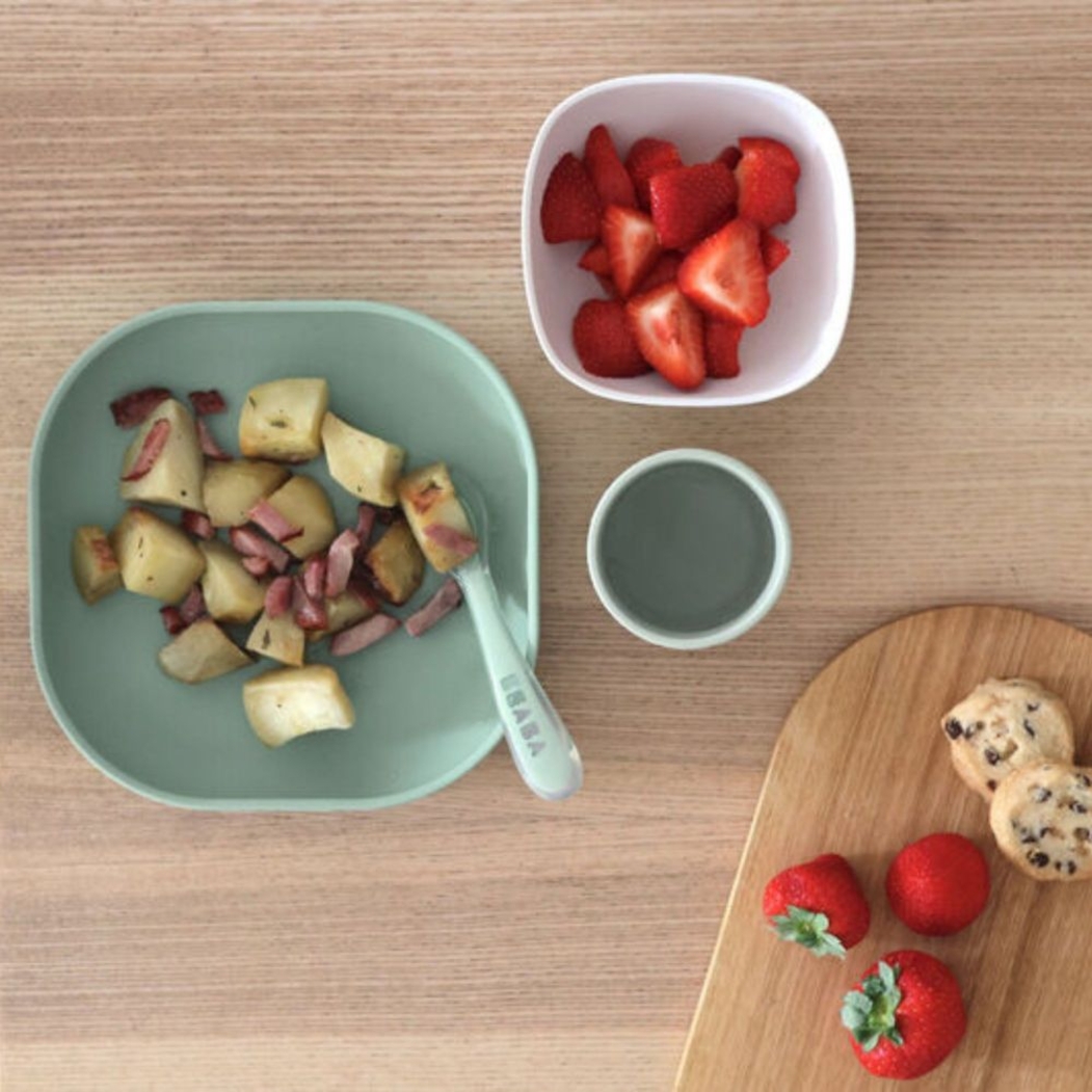 Conjunto Refeições em Silicone Béaba - Béaba - 3384349135928