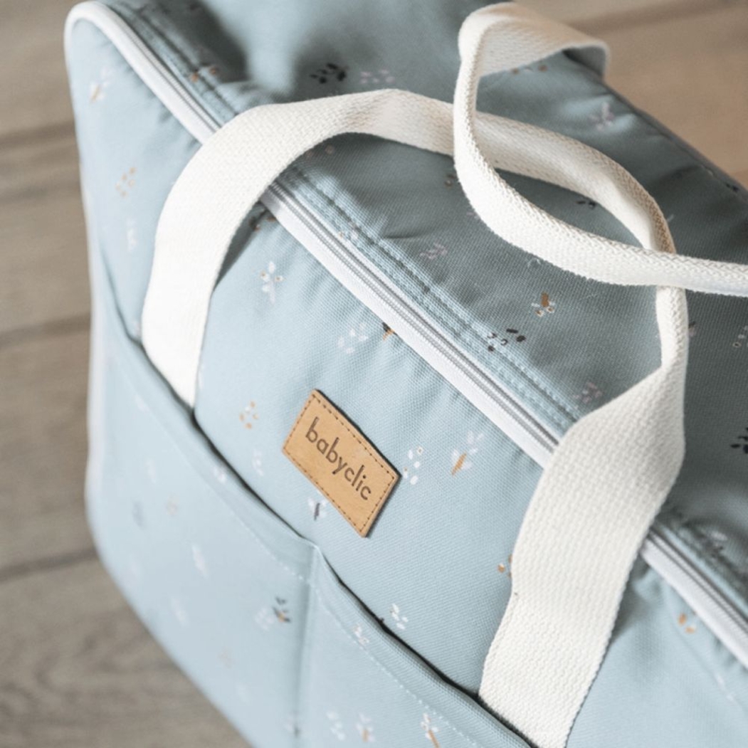 Bolsa de Maternidade Baby Clic Lavanda Mum Green - Baby Clic - 8438082946428