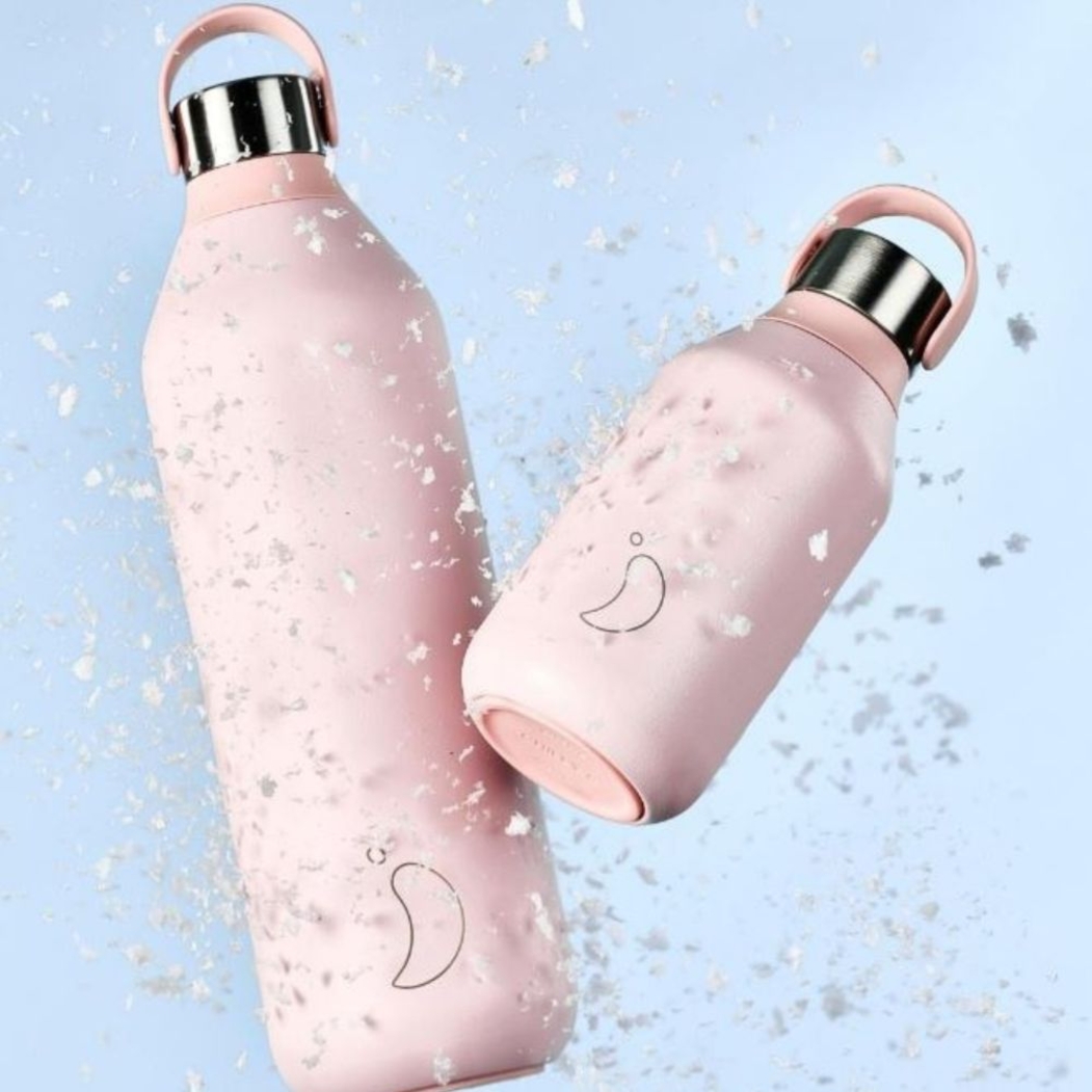 Garrafa Térmica Chilly's Serie 2 Blush Pink - Chilly's - 0604947807526