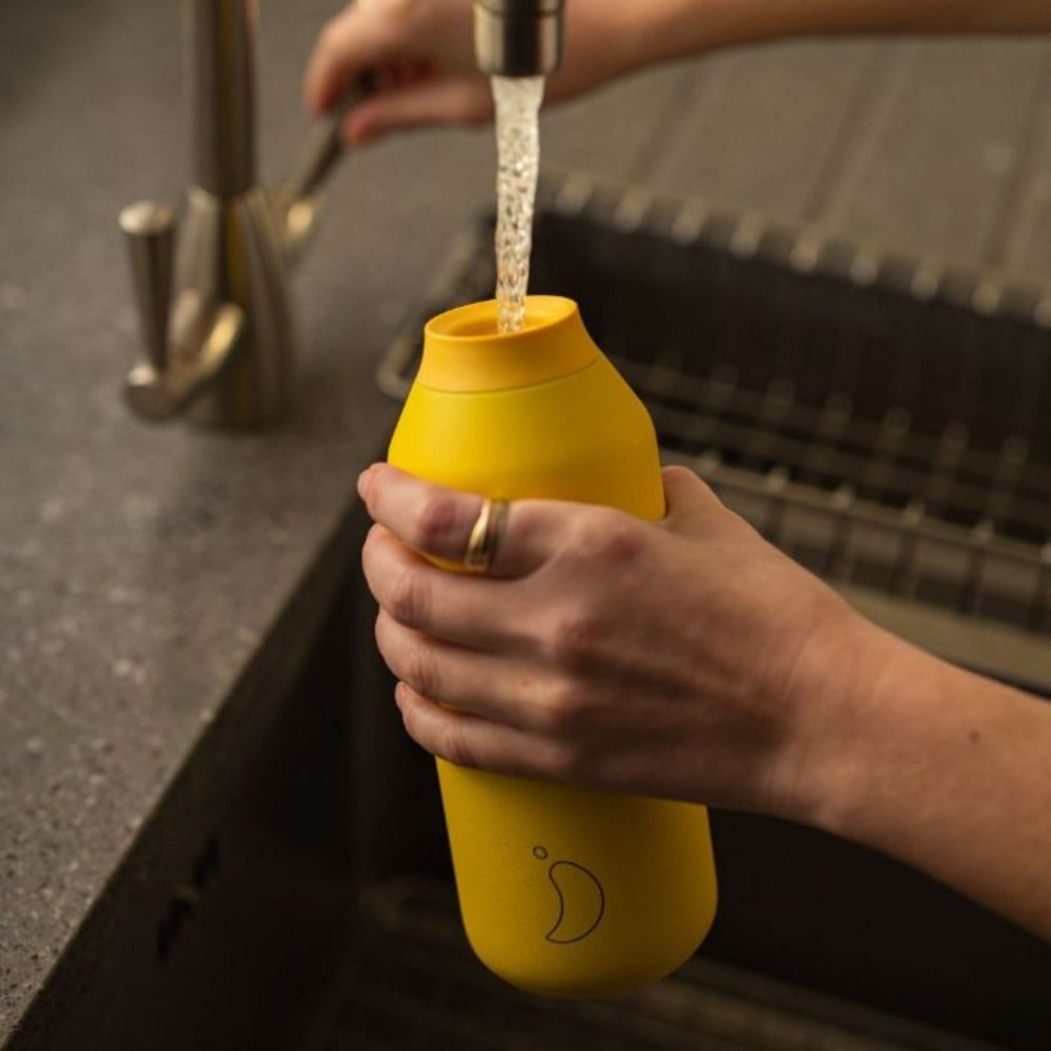 Garrafa Térmica Chilly's Serie 2 Yellow Pollen - Chilly's - 5056243503070