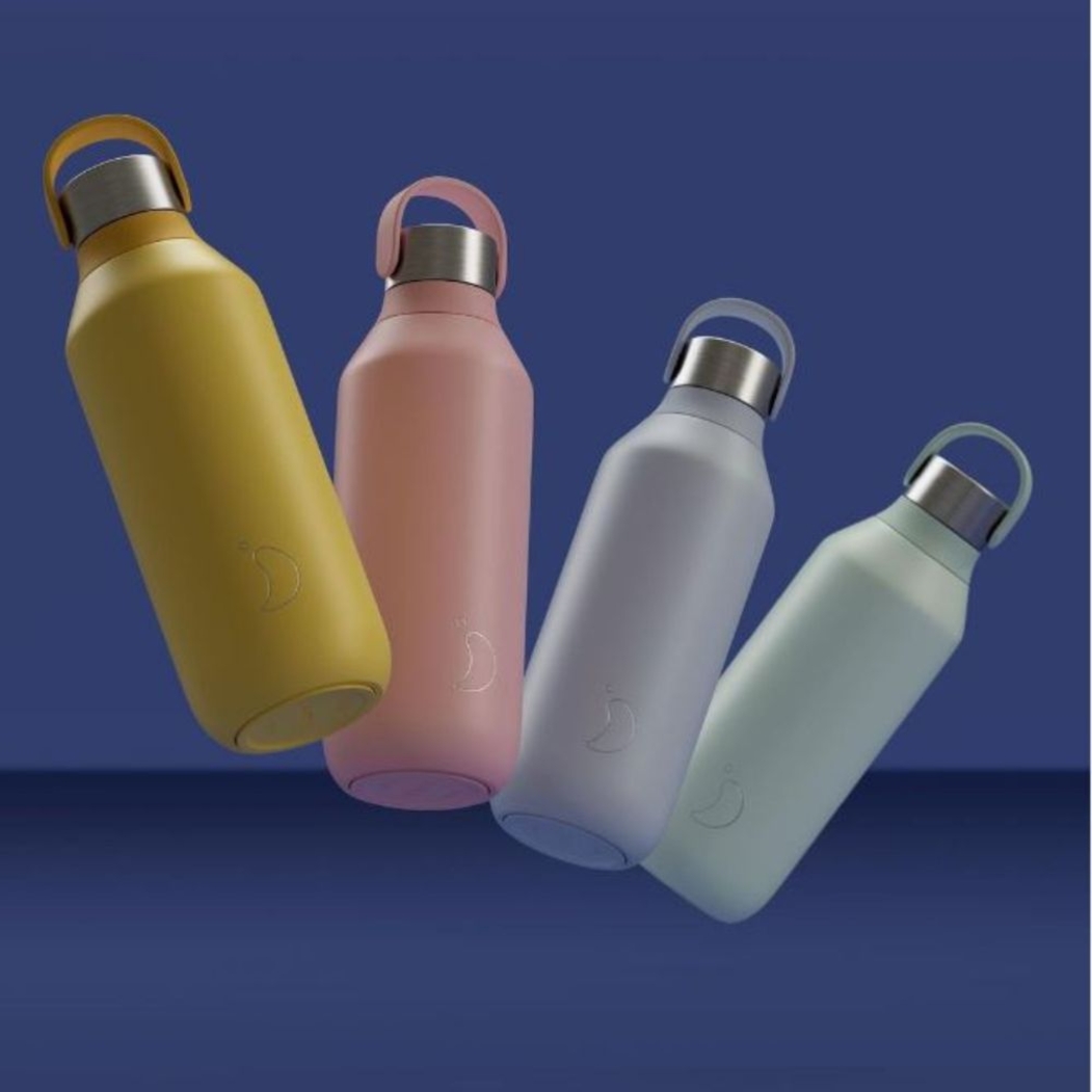 Garrafa Térmica Chilly's Serie 2 Yellow Pollen - Chilly's - 5056243503070