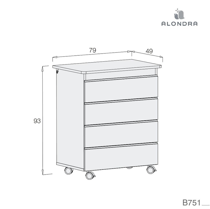 Móvel Banheira Alondra Kubo - Alondra - 8431904379961