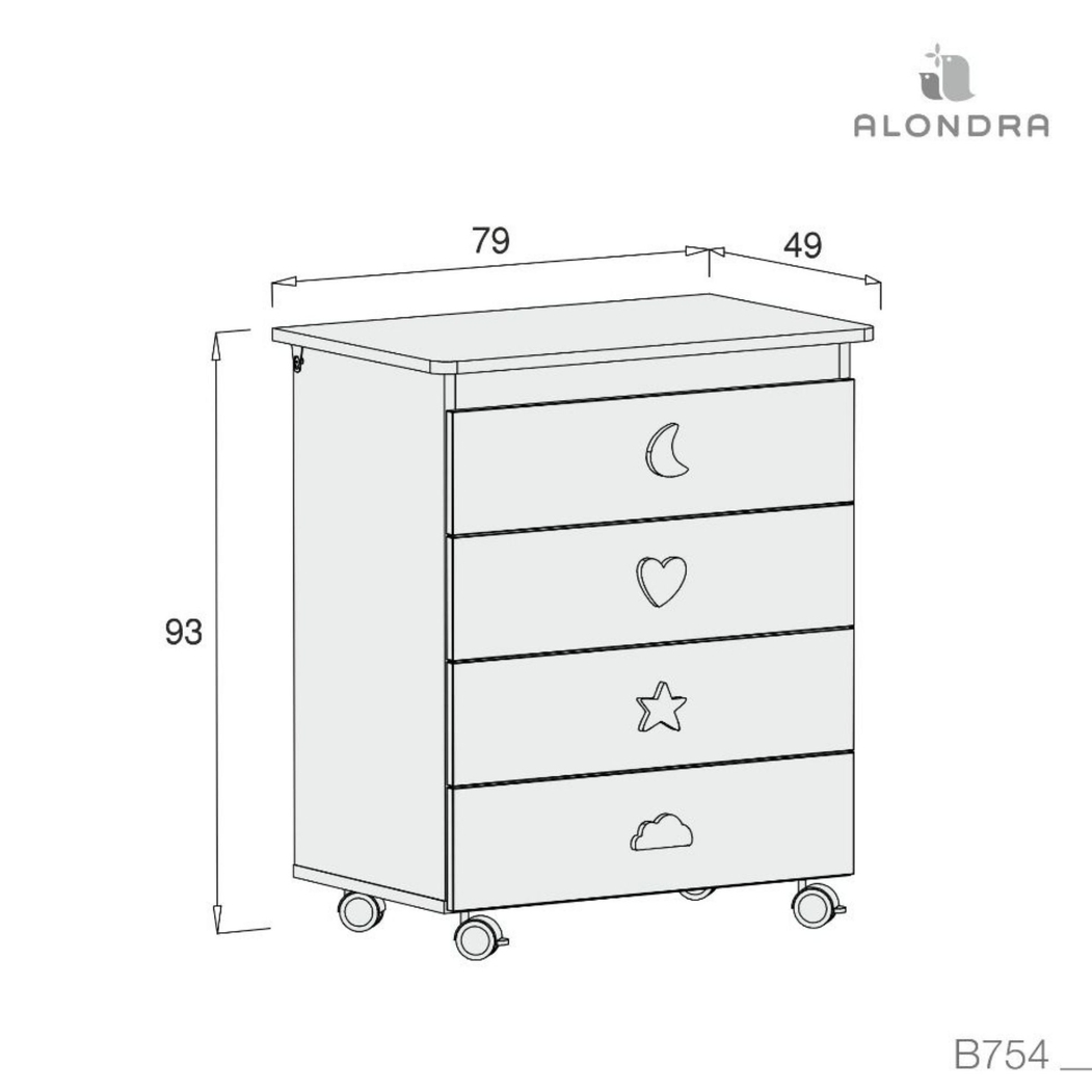 Móvel Banheira Alondra Bubble - Alondra - 8431904448469