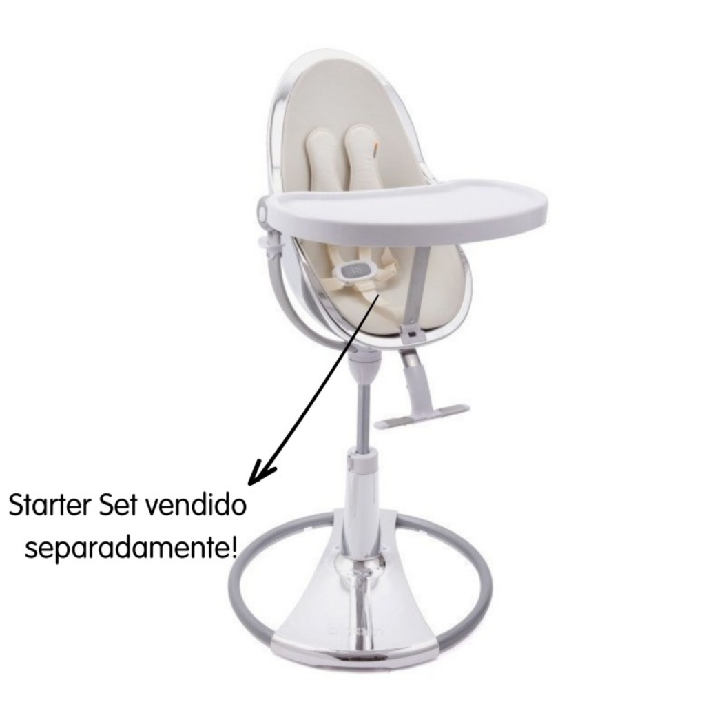 Cadeira de Papa Bloom Silver - Bloom - BLE10515S