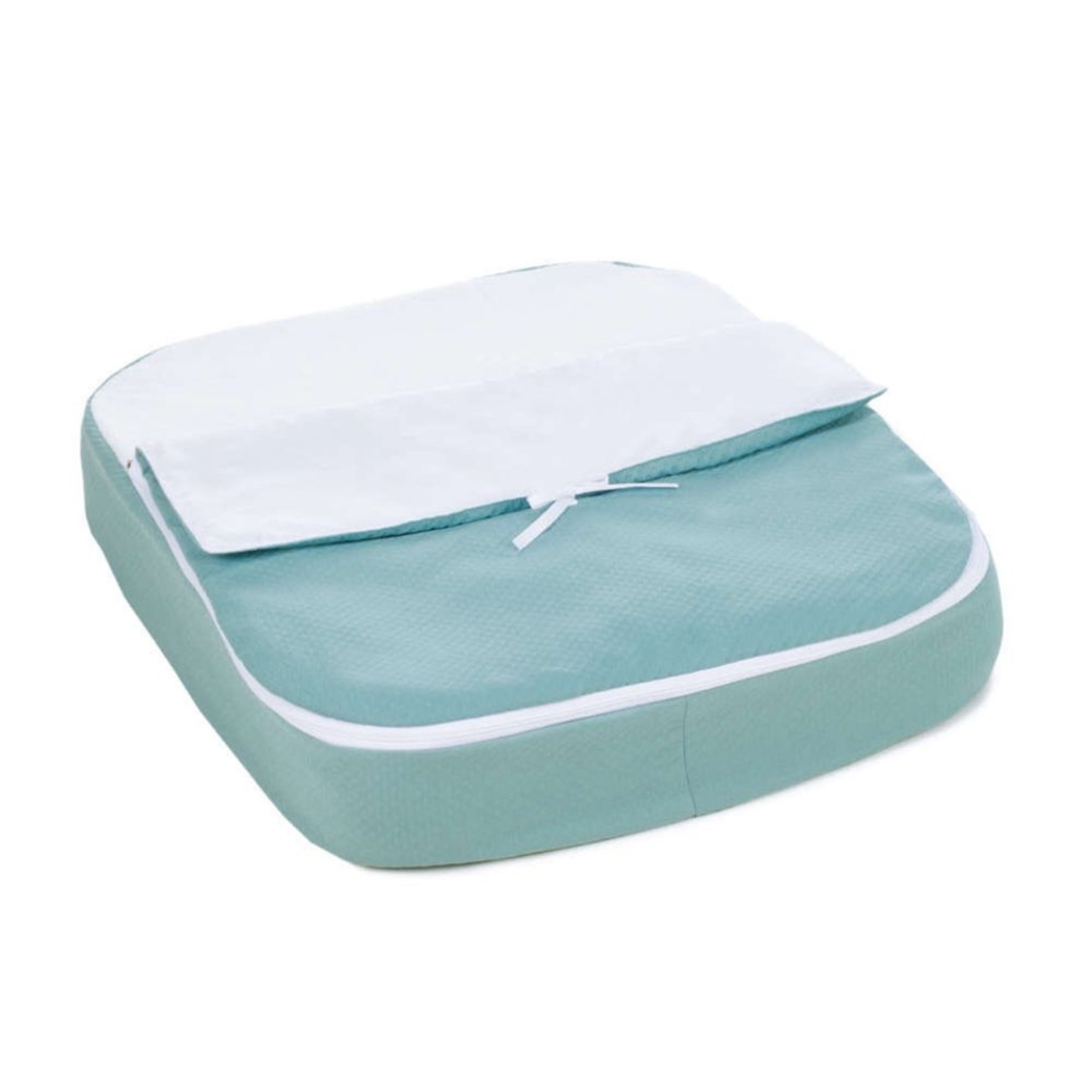 Mini Berço Convertível Alondra Crea Uno White com Colchão, Saco Cama e Protetor - Alondra - CREA1-K21-M1100-TX181