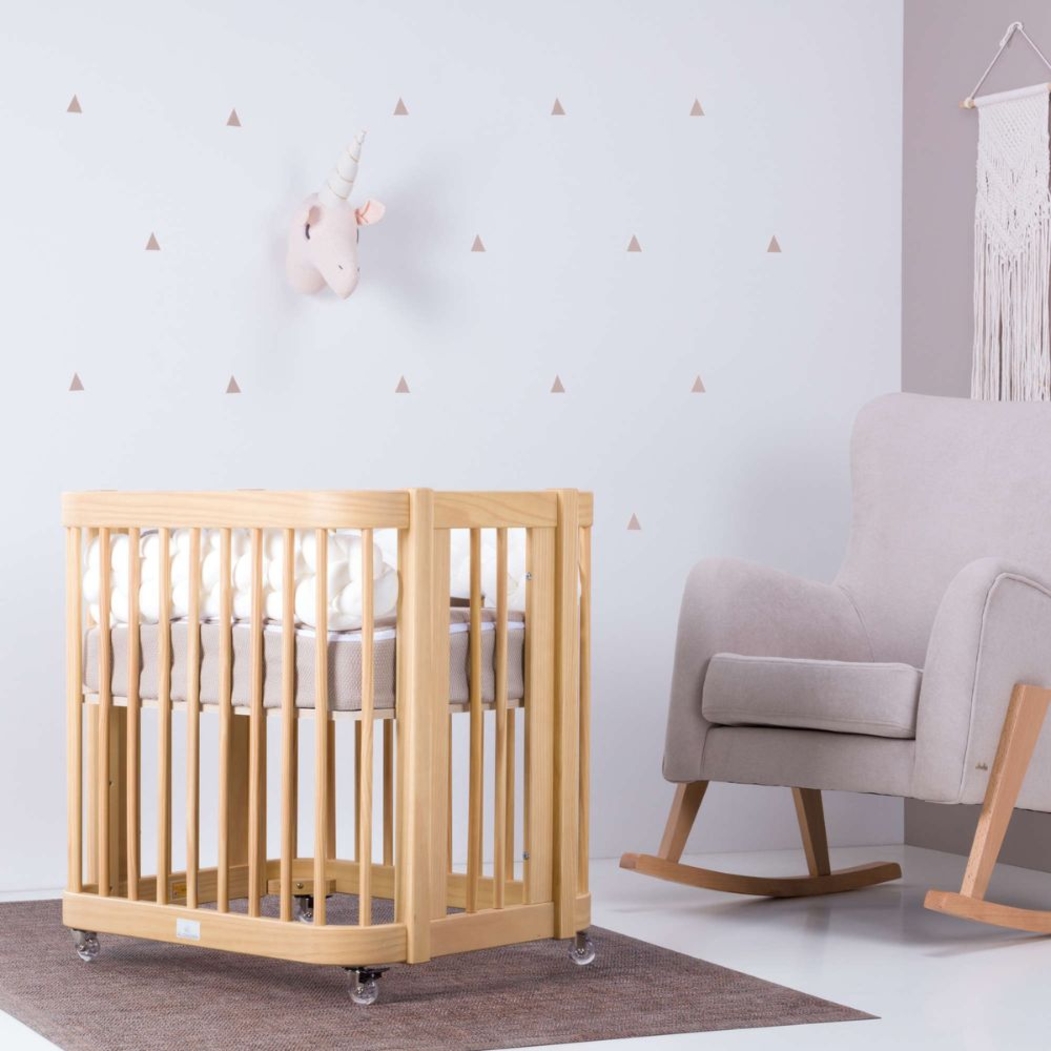 Berço Alondra Crea Tre Nomad 4 em 1 com Saco Cama e Protetor - Alondra - CREA3-K40-M5000-TX148