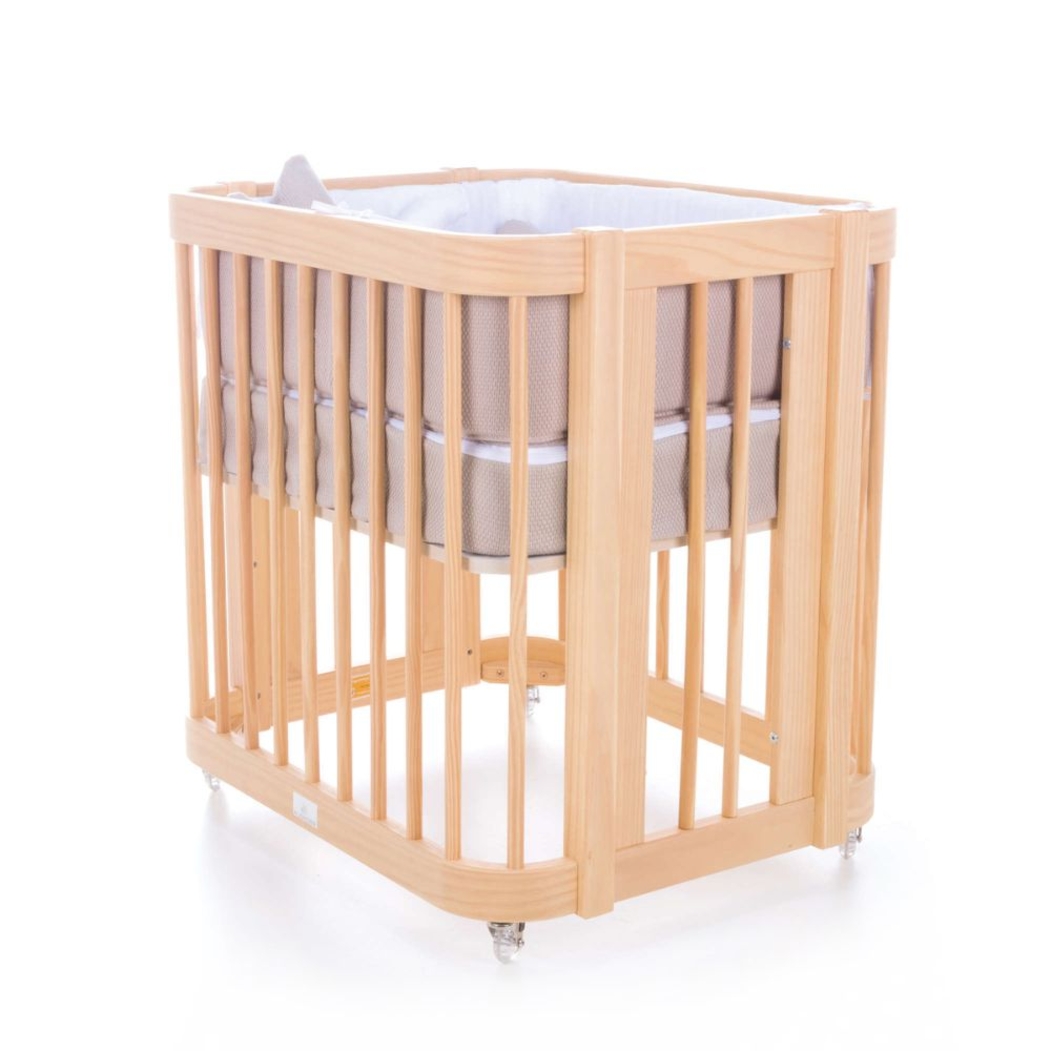 Berço Alondra Crea Tre Nomad 4 em 1 com Saco Cama e Protetor - Alondra - CREA3-K40-M5000-TX148