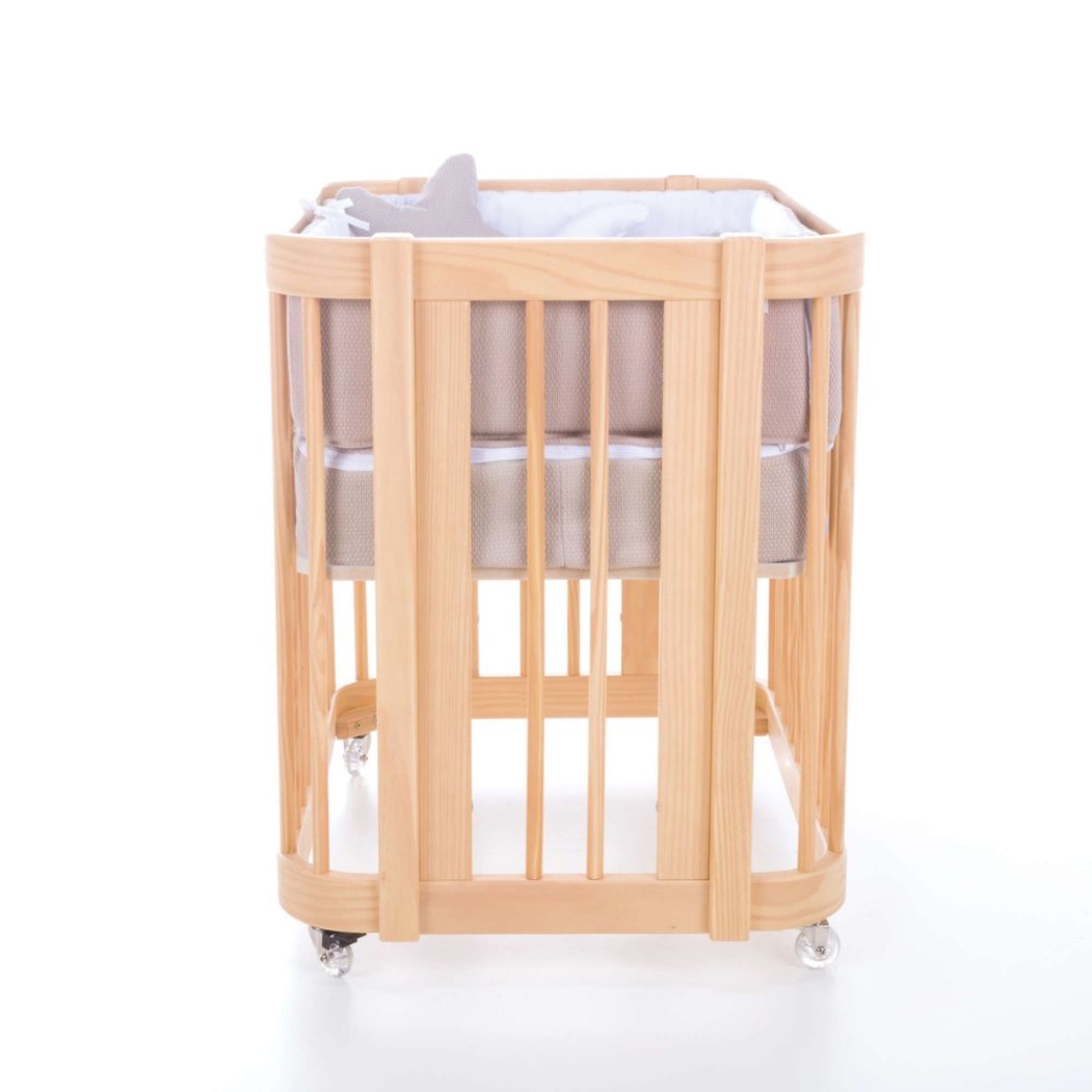 Berço Alondra Crea Tre Nomad 4 em 1 com Saco Cama e Protetor - Alondra - CREA3-K40-M5000-TX148