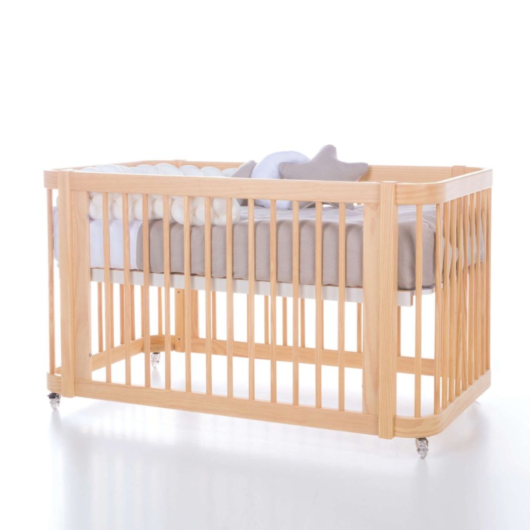 Berço Alondra Crea Tre Nomad 4 em 1 com Saco Cama e Protetor - Alondra - CREA3-K40-M5000-TX148