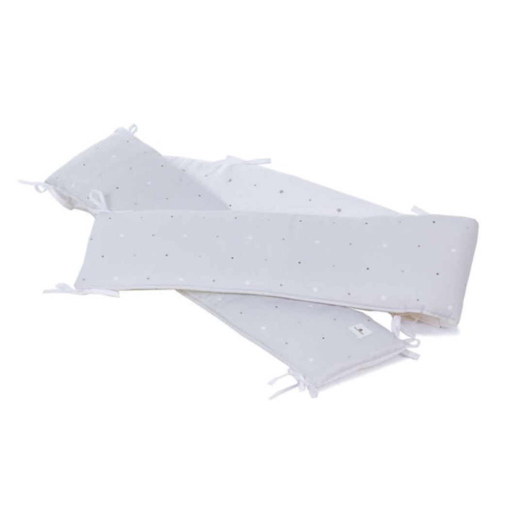 Mini Berço Convertível Alondra Crea Plus Uno Wood | White com Colchão e Têxteis - Alondra - CREAPLUS1-K21-M5011-TX114