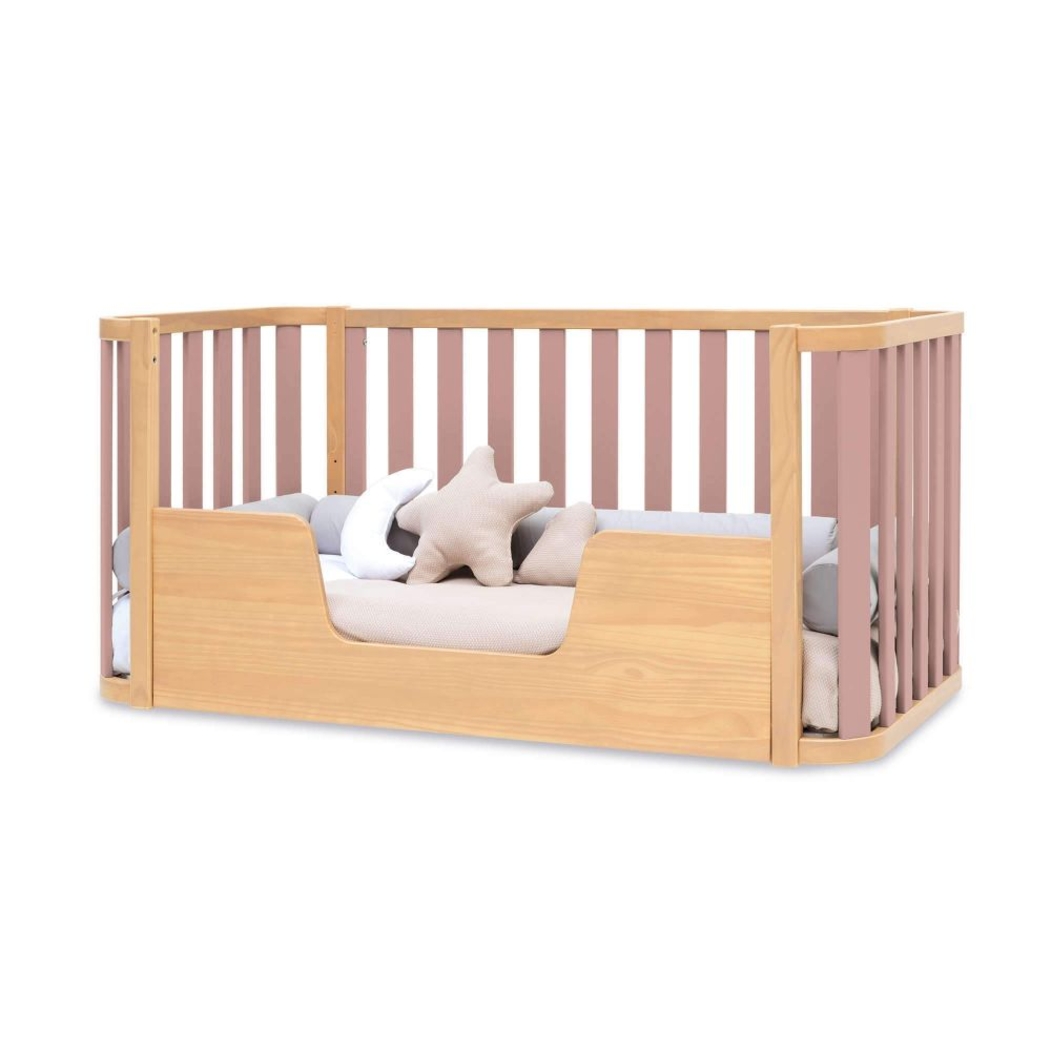 Berço Convertível Alondra Crea Plus Due 4 em 1 com Colchão e Kit Co-Sleeping - Alondra - CREAPLUS2-K34-M5059