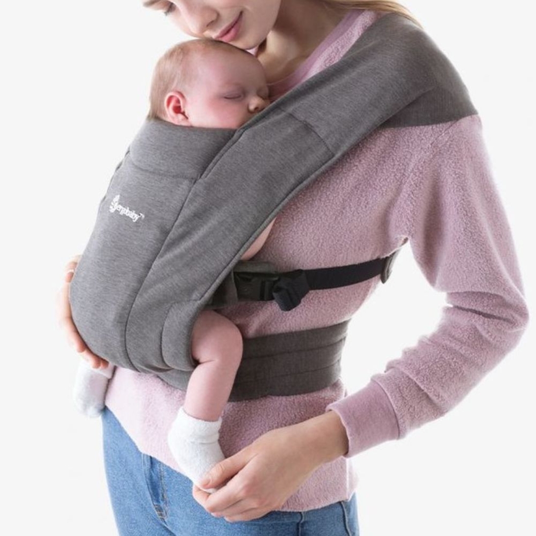 Porta-Bebés Ergobaby Embrace Heather Grey - Ergobaby - 1220000200029