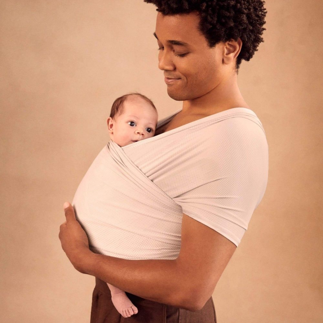 Wrap Ergobaby Aura Sustentável Mesh Cotton Grey - Ergobaby - 1220000208445