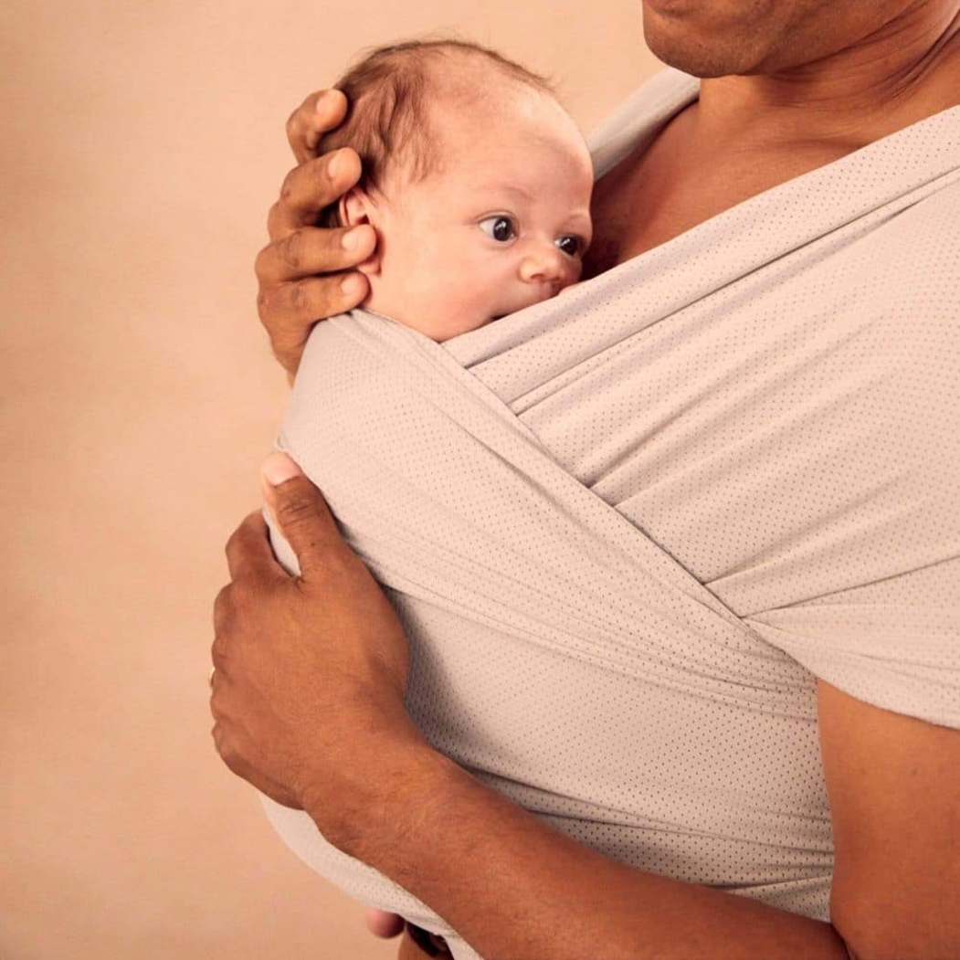 Wrap Ergobaby Aura Sustentável Mesh Cotton Grey - Ergobaby - 1220000208445