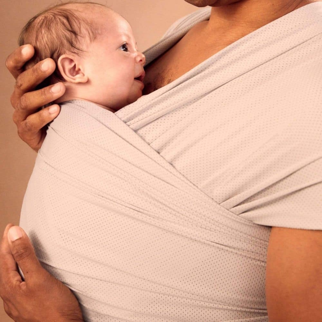 Wrap Ergobaby Aura Sustentável Mesh Cotton Grey - Ergobaby - 1220000208445