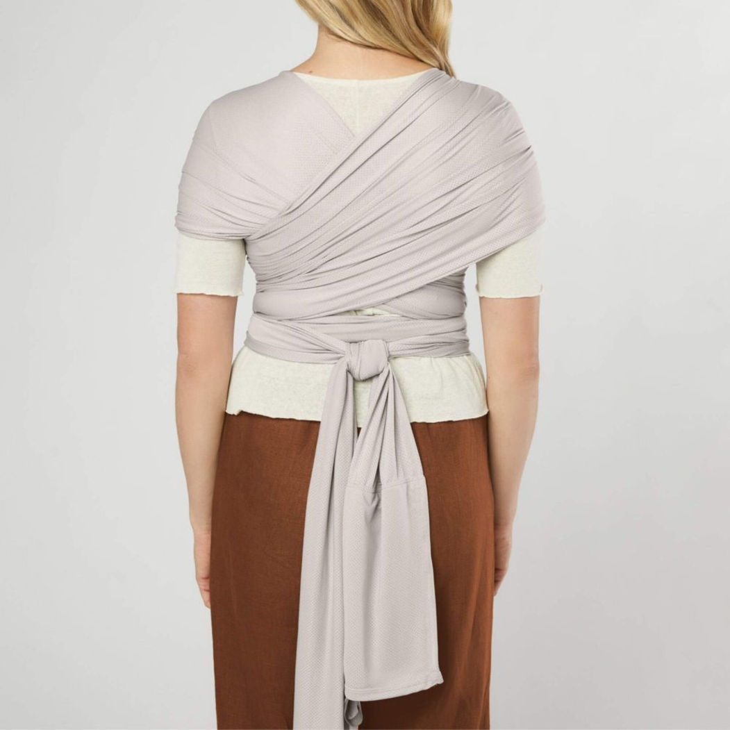 Wrap Ergobaby Aura Sustentável Mesh Cotton Grey - Ergobaby - 1220000208445